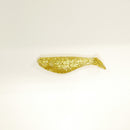 NEW (Gold) 2 5/8" Paddletail Soft Plastic (qty 20 or 40) + AATB Jighead (qty 5 or 10) + Eye Pack - COMBO PACK .  FREE SHIPPING.