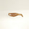 NEW (BROWN) 2 5/8" Paddletail Soft Plastic (qty 20 or 40) + AATB Jighead (qty 5 or 10) JIGHEAD COMBO PACK.  FREE SHIPPING.