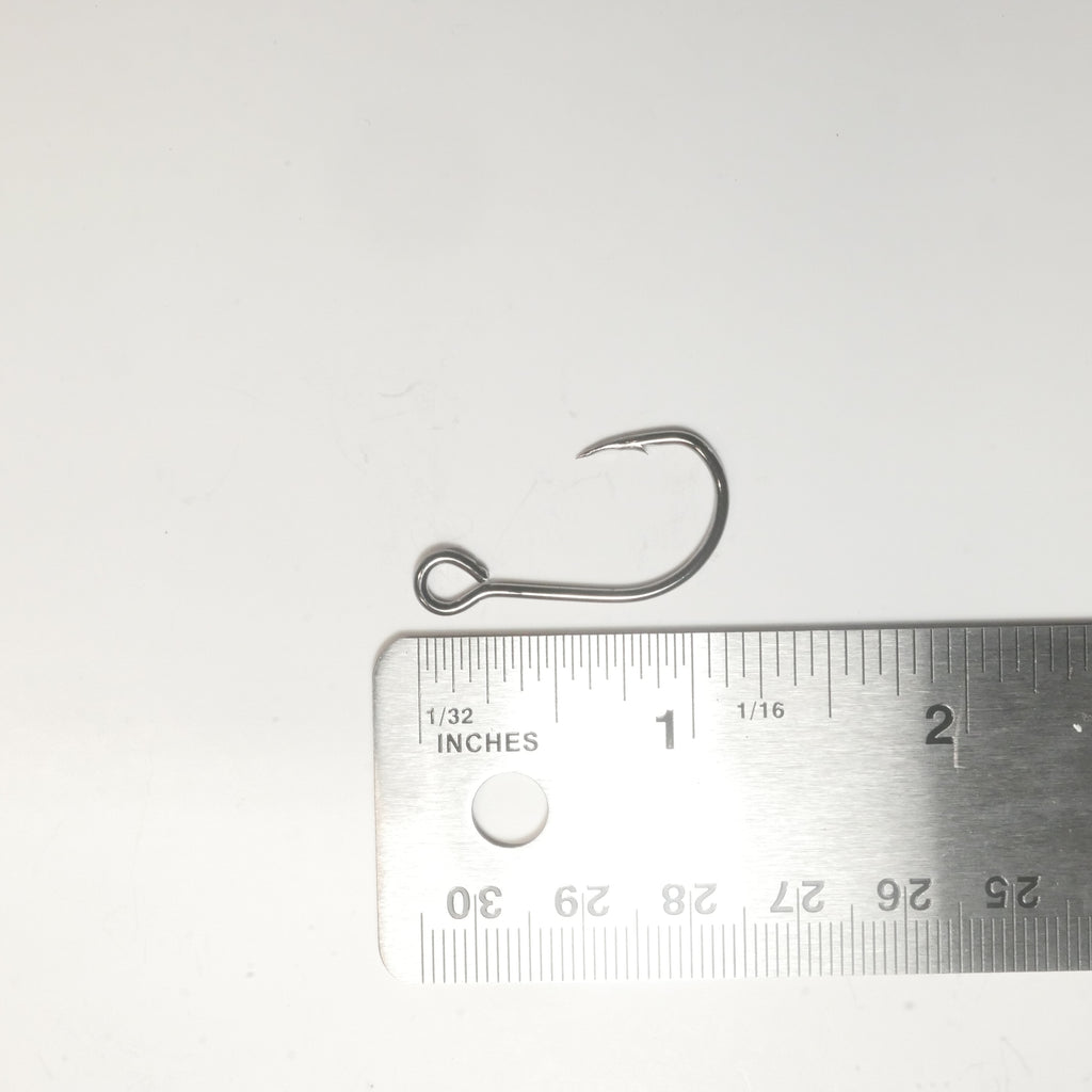Black 2/0 Inline Hooks for Treble Hook Replacement – All About The Bait Black 2/0 Inline Hooks for Treble Hook Replacement – All About The Bait