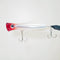 5" Topwater CHUGGER - RED/WHITE - Free 2X strong trebles - FREE SHIPPING - Buy More and Save.