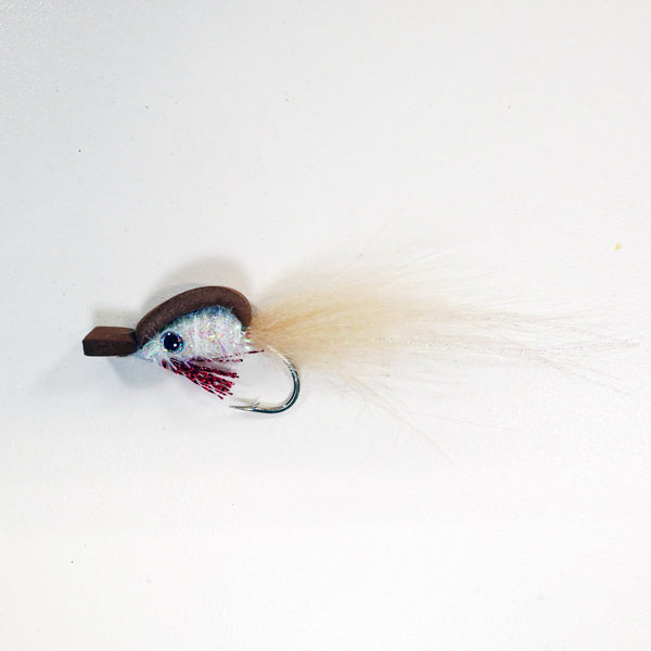 SHMINNOW FLY - BROWN 3mm - 1/0 - Free Shipping