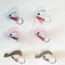 SHMINNOW FLY - MIX PACK White/Pink/Brown - 2mm & 3mm - 1/0 - Free Shipping