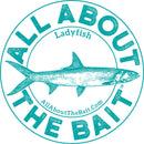 Ladyfish 5" Round Sticker