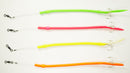 Mixed Pack - Baby Cuda Tubes SINGLE WEIGHT  w/ TREBLE HOOKS - 4 Pack - FREE SHIPPING