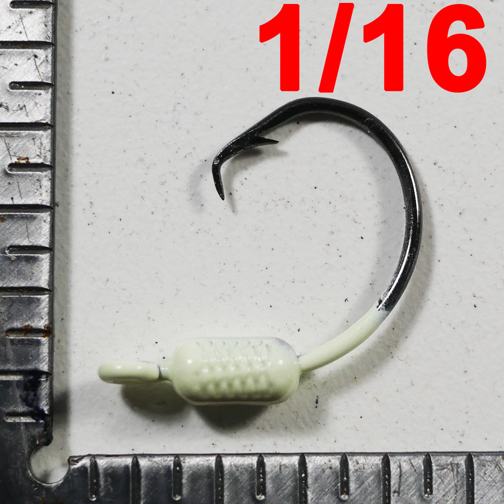 1 4 oz weighted hooks 4/0 & 5/0 GLOW Truck Bed Rod Holders Grip Material__Carbon 20% higher strength Size:40LB (1640 yards)