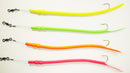 (NEW) Mixed Pack - Baby Cuda Tubes (2.0) DOUBLE Weight - 4 Pack - FREE SHIPPING