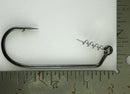 (Sizes 1/0-10/0) Swimbait Rigging Kit: Mustad 2X Strong Jig Hook w/ Twist Lock Corkscrew Bait Keeper