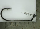 (Sizes 1/0-10/0) Swimbait Rigging Kit: Mustad 2X Strong Jig Hook w/ Twist Lock Corkscrew Bait Keeper