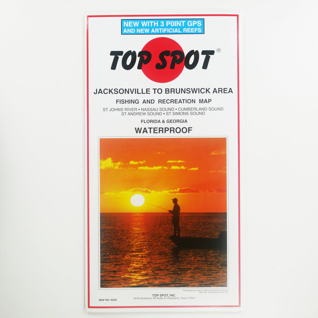 N203 - CHARLOTTE HARBOR - Top Spot Fishing Maps - FREE SHIPPING – All About  The Bait