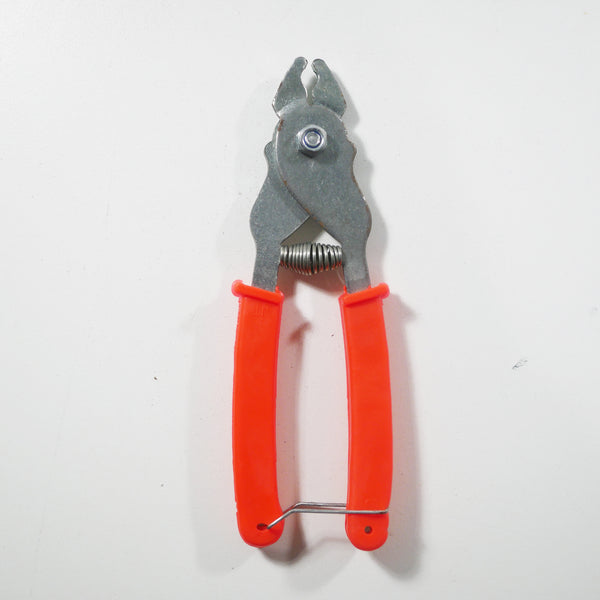 (NEW) Hog Ring Pliers 7" - For DIY Pinfish Traps.