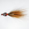 (BROWN) BONEFISH BUCKTAIL (STRAIGHT) - 1/4 oz - 3, 5, or 10 pack.  FREE SHIPPING