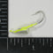 (CHARTREUSE) BONEFISH JIGHEAD (30° ANGLED) - 1/8 oz - 3, 5, or 10 pack.  FREE SHIPPING
