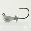 3 Pack - 1/4 oz Bucktail Jig - Cobra Jighead 2X Strong Mustad Hook (Brown, White, Pink, Chartreuse, Light Brown)