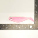 NEW. AATB 4" Paddletail Soft Plastic Pilchard/Shad - PINK Glitter - 20 or 40 pack - FREE SHIPPING