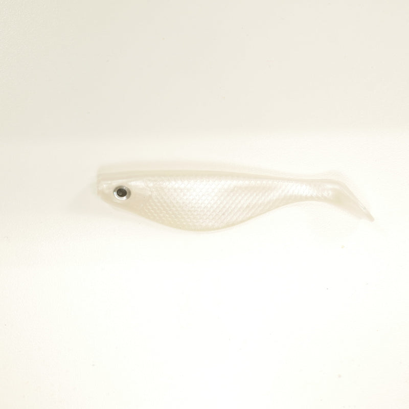 NEW (GLOW) 4" Paddletail Soft Plastic (qty 20 or 40) + AATB Jighead (qty 5 or 10) + Eye Pack + Eye Dip - COMBO PACK .  FREE SHIPPING.