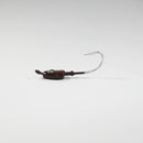 (BROWN) BONEFISH JIGHEAD (STRAIGHT) - 1/4 oz - 3, 5, or 10 pack.  FREE SHIPPING
