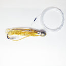 Gold - Tuna Bites - 4" rigged and weighted squid skirt.  1-$10, 2-$16 ($8 each), 3-$15 ($5 each).