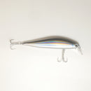 4.5" Holographic Pilchard Jerk Bait - LIPPED - Free J-hook replacement hooks.  Buy more and save.