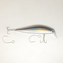 4.5" Holographic Pilchard Jerk Bait - LIPPED - Free J-hook replacement hooks.  Buy more and save.