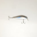 3" Holographic Pilchard Jerk Bait - LIPPED - Free J-hook replacement hooks.  Buy more and save.