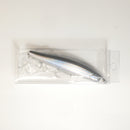 4.25" Holographic Pilchard Jerk Bait - LIPLESS - Free J-hook replacement hooks.  Buy more and save.