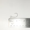 Saltwater 1/0 Inline Hooks for Treble Hook Replacement