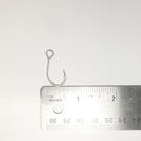 Saltwater 1/0 Inline Hooks for Treble Hook Replacement