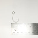 Saltwater 2/0 Inline Hooks for Treble Hook Replacement