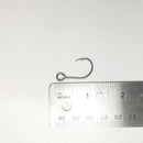 Black 1/0 Inline Hooks for Treble Hook Replacement