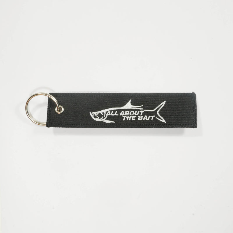 Embroidery Key Tag - "Go Fishing!!!" $5 with any purchase - FREE SHIPPING.
