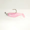 NEW (PINK) 2 5/8" Paddletail Soft Plastic (qty 20 or 40) + AATB Jighead (qty 5 or 10) JIGHEAD COMBO PACK.  FREE SHIPPING.