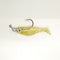 NEW (GOLD) 2 5/8" Paddletail Soft Plastic (qty 20 or 40) + AATB Jighead (qty 5 or 10) + Eye Pack + Eye Dip - COMBO PACK .  FREE SHIPPING.