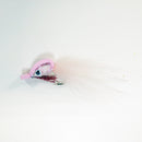 SHMINNOW FLY - MIX PACK White/Pink/Brown - 3mm - 1/0 - Free Shipping