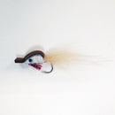 SHMINNOW FLY - MIX PACK White/Pink/Brown - 2mm & 3mm - 1/0 - Free Shipping