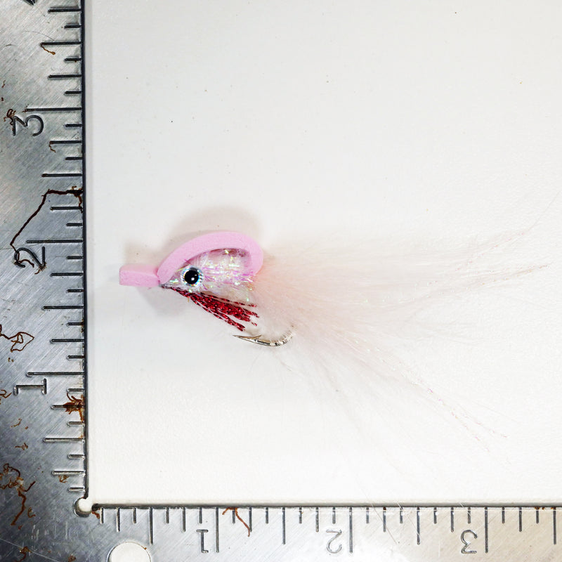 SHMINNOW FLY - PINK 3mm - 1/0 - Free Shipping