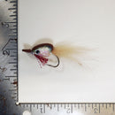 SHMINNOW FLY - MIX PACK White/Pink/Brown - 2mm - 1/0 - Free Shipping