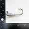 GROUPER RIG - 1 oz Mustad 32786 BULLETHEAD JIGHEAD (qty 2 or 6) WITH 8" CURLY TAIL GRUB (qty 10 or 20)