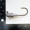 GROUPER RIG - 2 oz Mustad 32786 BULLETHEAD JIGHEAD (qty 2 or 6) WITH 8" CURLY TAIL GRUB (qty 10 or 20)