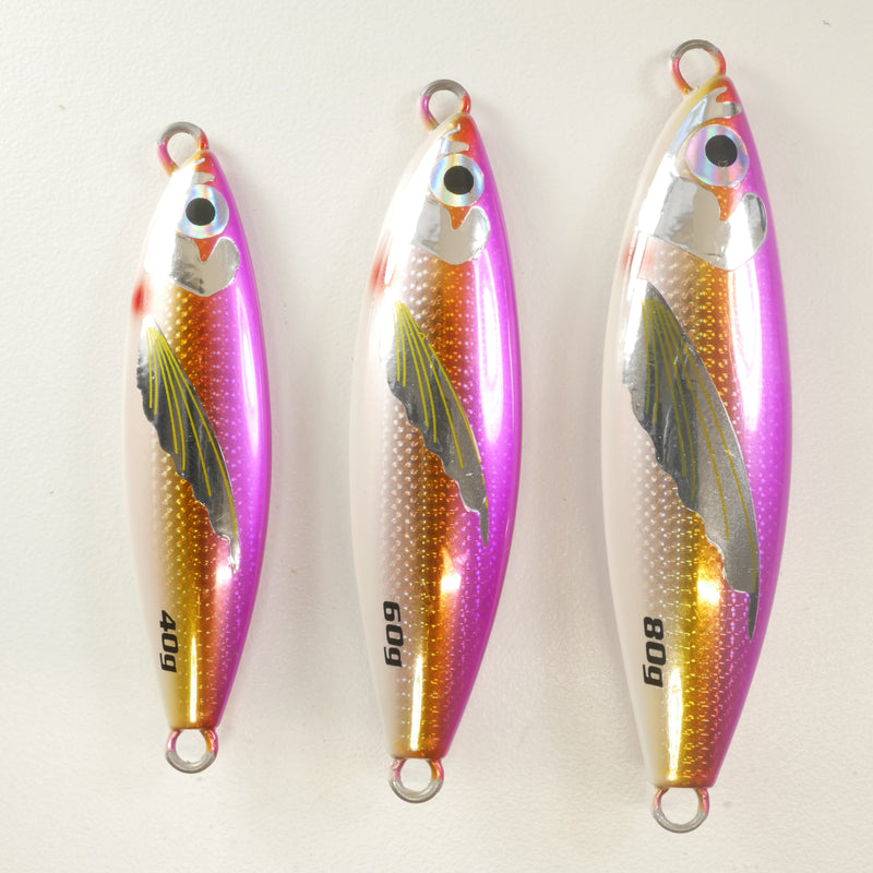 (60g - 2.12oz) Micro Flying Fish Vertical Jig - BUY MORE AND SAVE