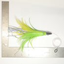 MAHI - Squid Skirt Feather Rig - 6" - Buy more and save. 1 - $15, 2 - $22 ($11 each), 3 - $30 ($10 each).