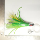 MAHI - Squid Skirt Feather Rig - 4" - Buy more and save. 1 - $15, 2 - $22 ($11 each), 3 - $30 ($10 each).