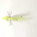 SPIDER - (GREEN) BONEFISH BUCKTAIL (STRAIGHT) - 1/4 oz - 3, 5, or 10 pack.