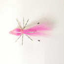 SPIDER - (PINK) BONEFISH BUCKTAIL (STRAIGHT) - 1/4 oz - 3, 5, or 10 pack.