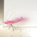 SPIDER - (PINK) BONEFISH BUCKTAIL (STRAIGHT) - 1/4 oz - 3, 5, or 10 pack.