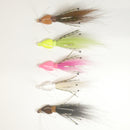 Oio - (SAMPLE PACK) BONEFISH BUCKTAIL (STRAIGHT) - 1/4 oz - 2 each (10 pack) or 4 each (20 pack).