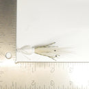 Oio - (WHITE) BONEFISH BUCKTAIL (STRAIGHT) - 1/4 oz - 3, 5, or 10 pack.