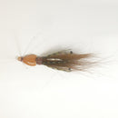Oio - (LIGHT BROWN) BONEFISH BUCKTAIL (STRAIGHT) - 1/4 oz - 3, 5, or 10 pack.