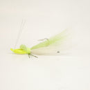 SPIDER - (GREEN) BONEFISH BUCKTAIL (STRAIGHT) - 1/4 oz - 3, 5, or 10 pack.