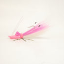SPIDER - (PINK) BONEFISH BUCKTAIL (STRAIGHT) - 1/4 oz - 3, 5, or 10 pack.