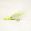 Oio - (GREEN) BONEFISH BUCKTAIL (STRAIGHT) - 1/4 oz - 3, 5, or 10 pack.